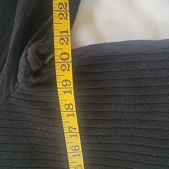 Inc. International Concept Woman's Black V-Neck Sweater, Size: OX - Picture 6 of 7